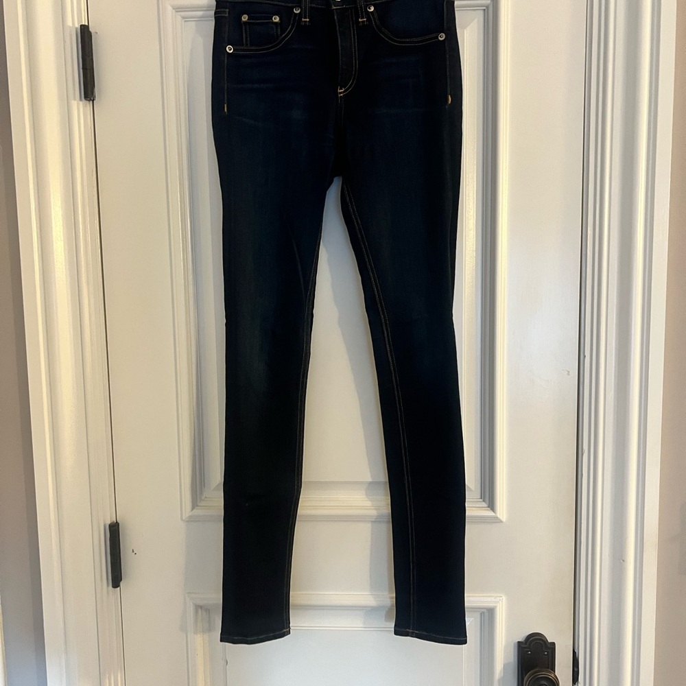 rag & bone Dark Indigo Skinny Jeans